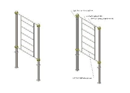 Exercise equipment AKS-714 Buffet wall