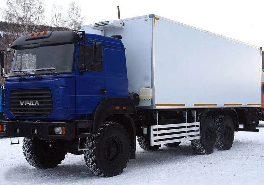 Means of transport - vans for the carriage of foodstuffs (isothermal/refrigerated) of type 6YN32, modifications 6Y1310 on ba