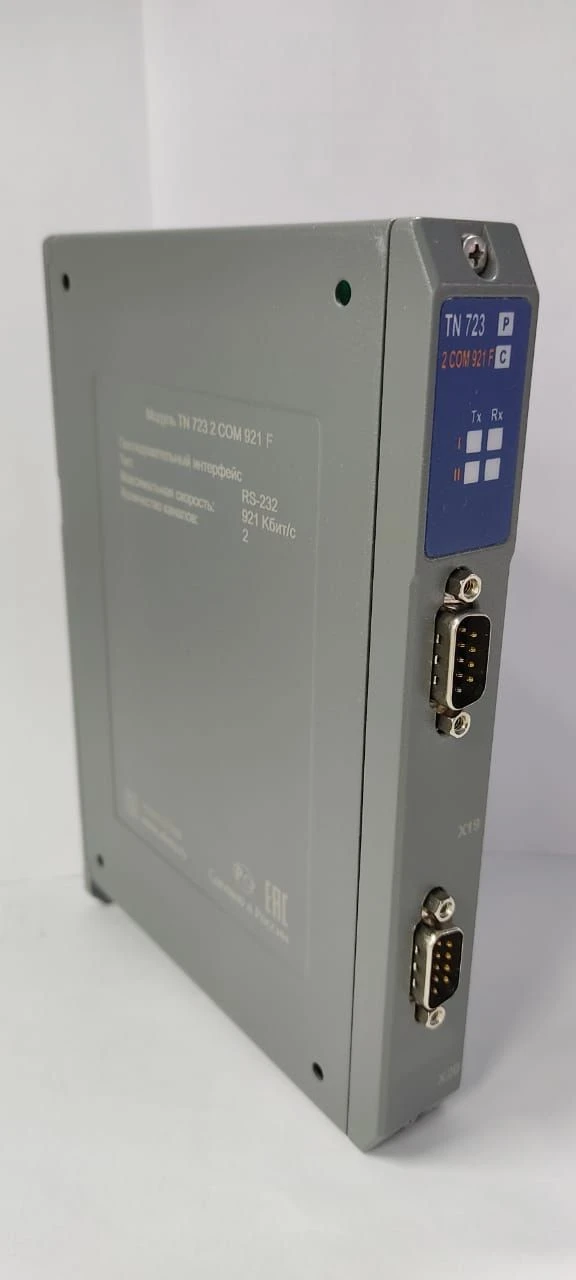 Programmable controller ELSI-TMK. Module TN 723 COM 921