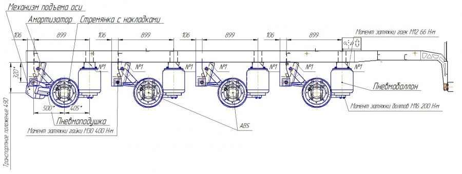 Axial flow unit AGOS-4-GT7-00.00.000