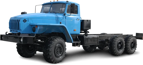 Chassis Ural 4320-1151-71 (Equipment options: gearbox FG 9JS135TA; clutch: ZF, Hammer; transfer case: URAL)