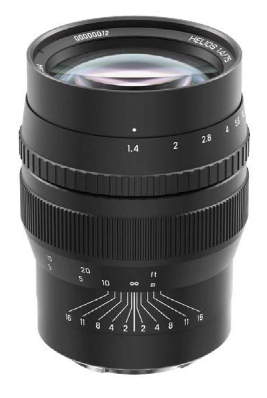 Zenitar 1,4/75 HE photographic lens