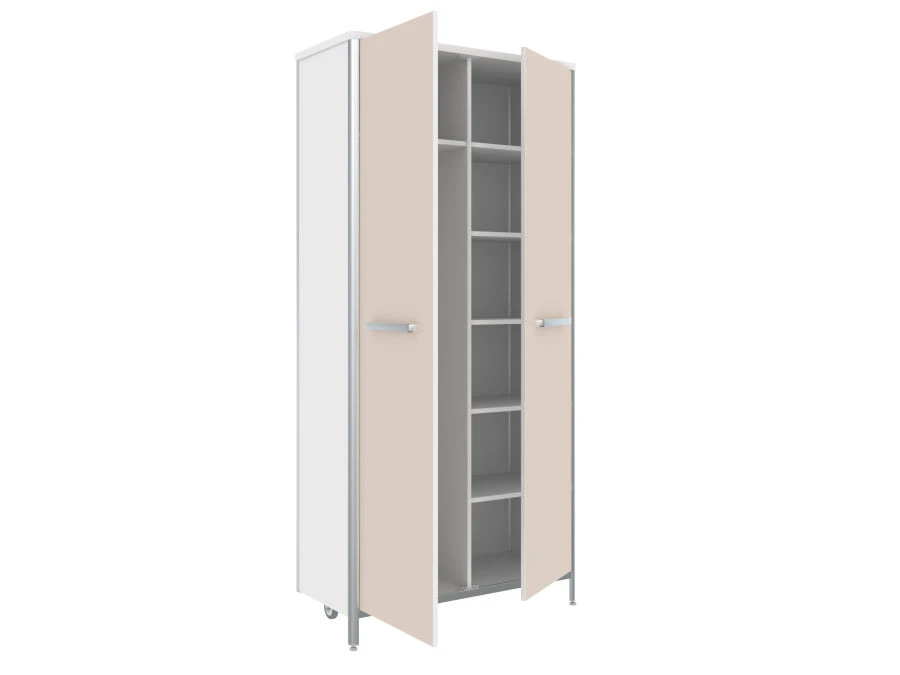 Utility cupboard SHHI-1 from the set of furniture for clinical diagnostic laboratories according to TU 9452-013-13305037-2010