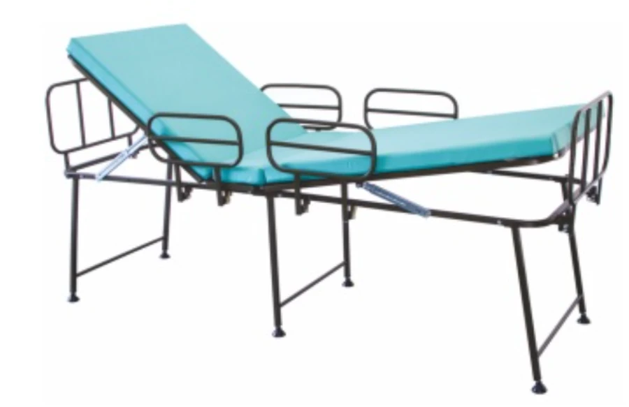 Folding medical beds according to TU 32.50.30-013-09442403-2023, design variant: Folding resuscitation bed KF-01.1