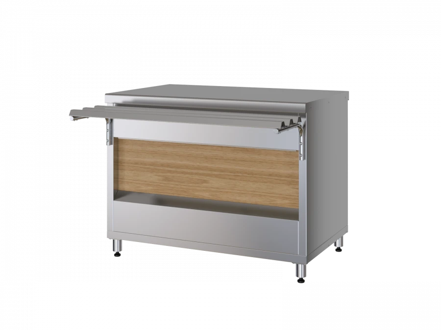 Neutral counter without shelf PN15-01 (with faceplate decoration)