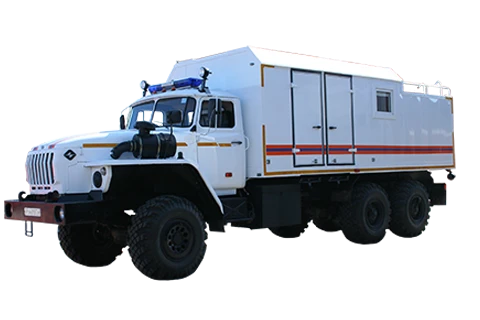 Emergency rescue vehicle on chassis URAL 43203 Type 47281D