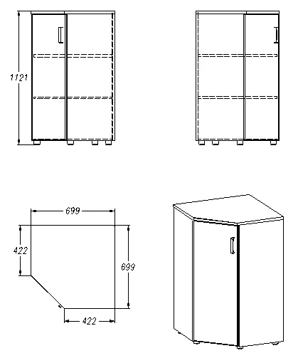 Wardrobe (series 432.112)