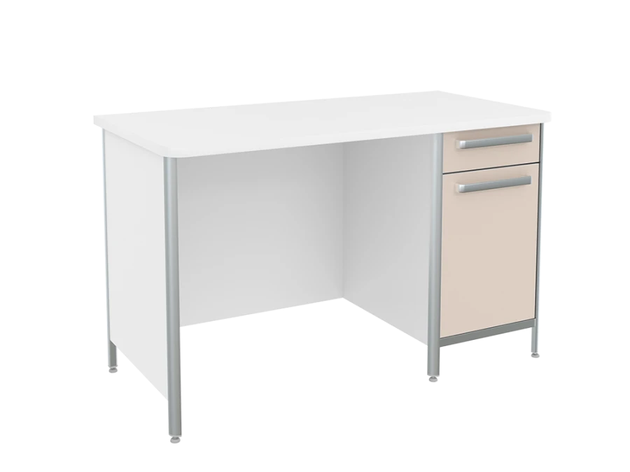 Table of doctor-laborator SVL-2 from a set of furniture for clinical diagnostic laboratories according to TU 9452-013-13305037-2