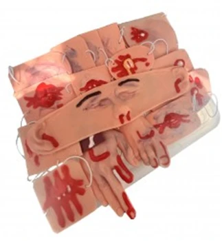 Set of simulators of wounds and lesions from 18 moulds ???18