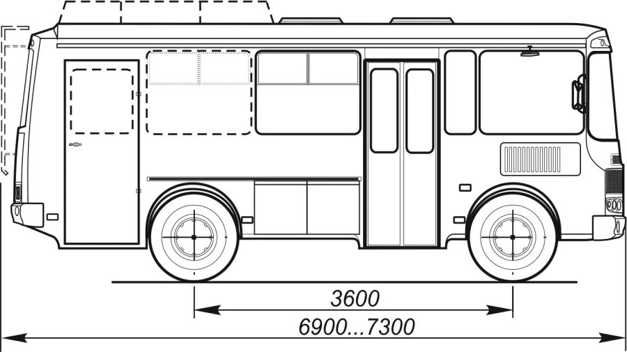 Special purpose motor transport vehicle VSA3033-071-31 "Quantorium" (base vehicle PAZ 320530-02, PAZ