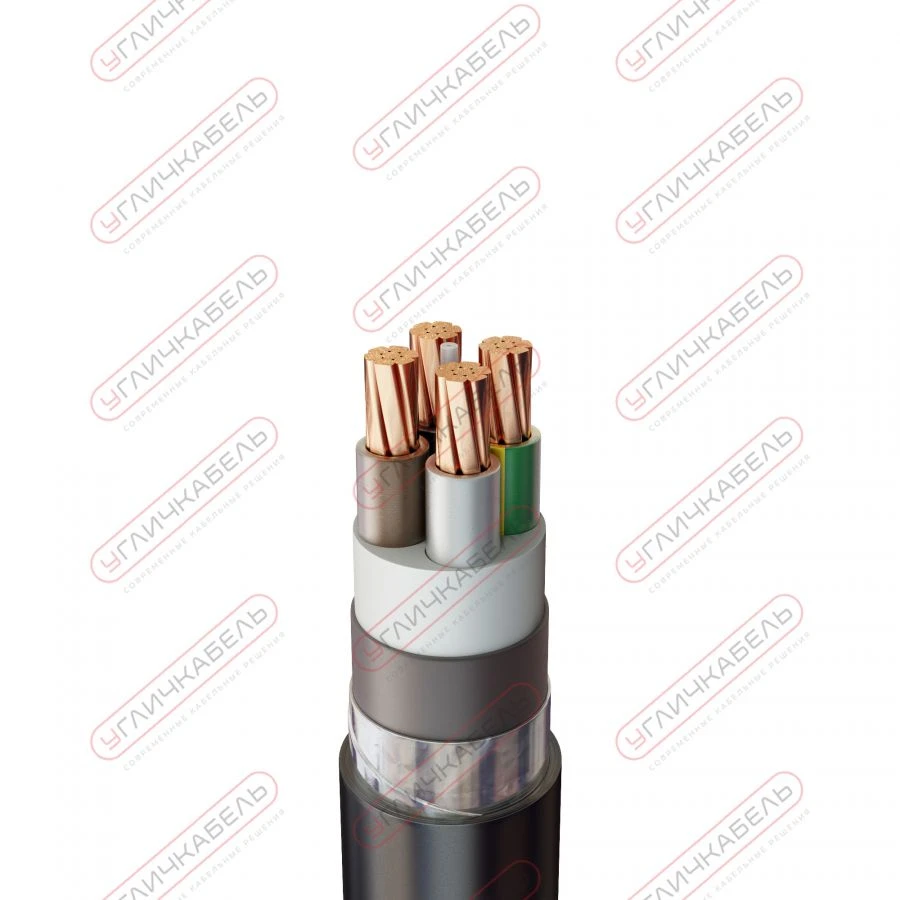 Power cable K9PV... copper with EPR insulation, armoured in PVC ng(A)-HF sheath, fire resistant