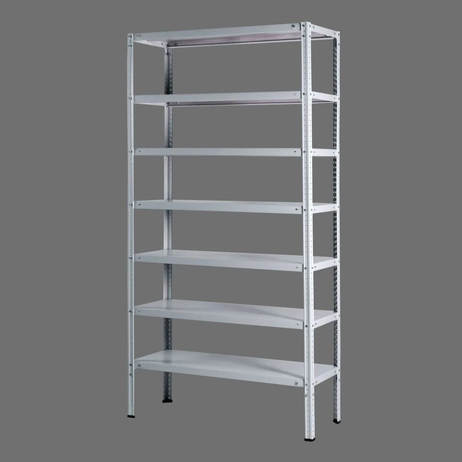 Steel shelving unit Everest-150-40/100/200-4