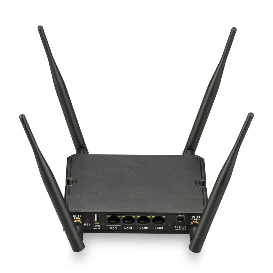 Gigabit router with built-in LTE cat.12 modem, WiFi 2.4+5 GHz, Kroks Rt-Cse m12-G