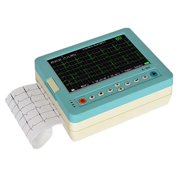 Electrocardiograph multichannel with automatic mode portable EC12T model "E-104"