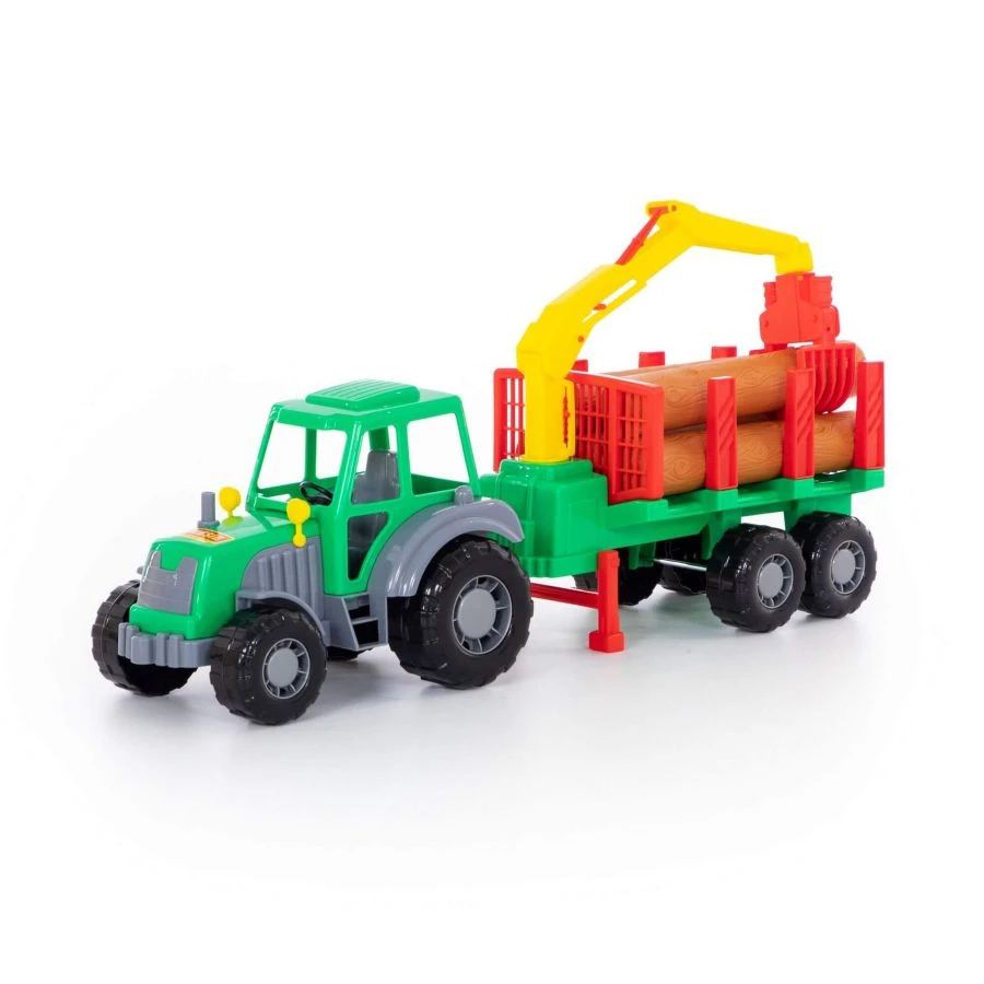 "Altai", Tractor with Semi-trailer Timber Truck, Article No. 35370.