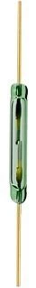 Magnetically controlled hermetically sealed contact (reed switch) KEM-2