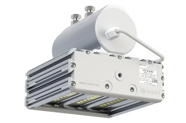 Light-emitting diode luminaires of series CSS 2Ex: CSS-9 2Ex low-voltage