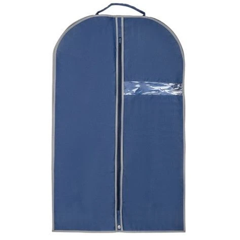 Zipped garment storage cover made of spunbond in various sizes: articles: BL 100-60, BL 100-60-10, BL 120-60, BL 120-60-10,