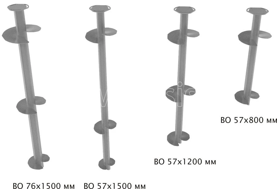 Screw supports