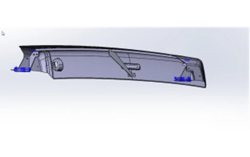 Rear fairing assembly 5299-401-5602610-10