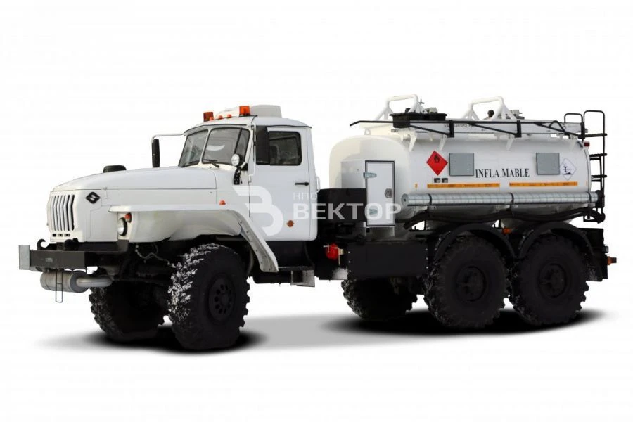 ATZ 4680K1-10 URAL 4320-1151-61, 4320-1151-63, 4320-1151-71, 4320-1151-71, 4320-1151-73, 4320-1151-75 fuel tanker ATZ 4680K1-10