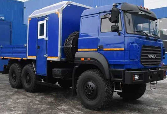 Special cargo-passenger truck, model 676212, on chassis URAL 4320-4971-80
