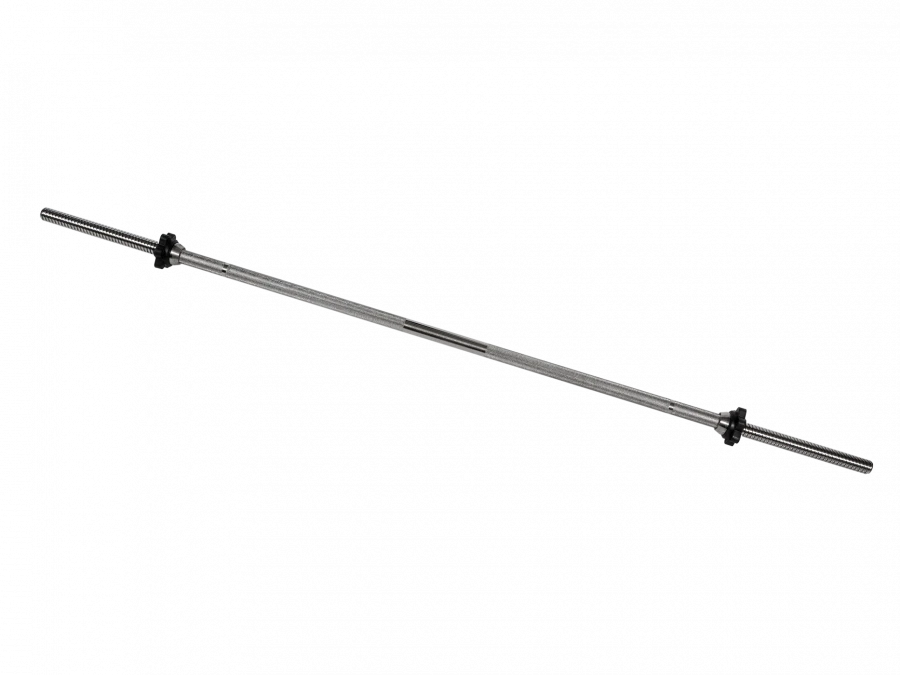 MB-BarM25-1500B Chrome-plated bar, length - 1500 mm, lock - Vader nut with 25 mm thread, load up to 150 kg, weight 6,7 kg.