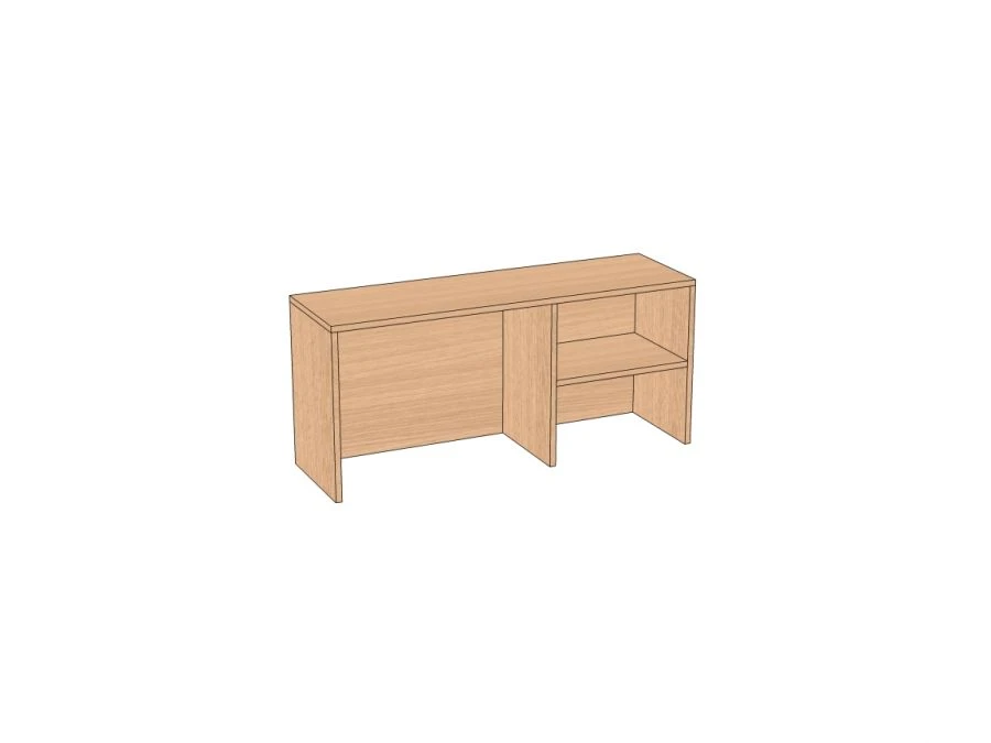 Low extension for desk 1000*300*450 mm AN-10