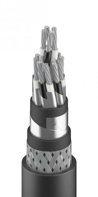 Universal thermoelectrode cable, RUTEK-eECsng(A)-FRLS grade