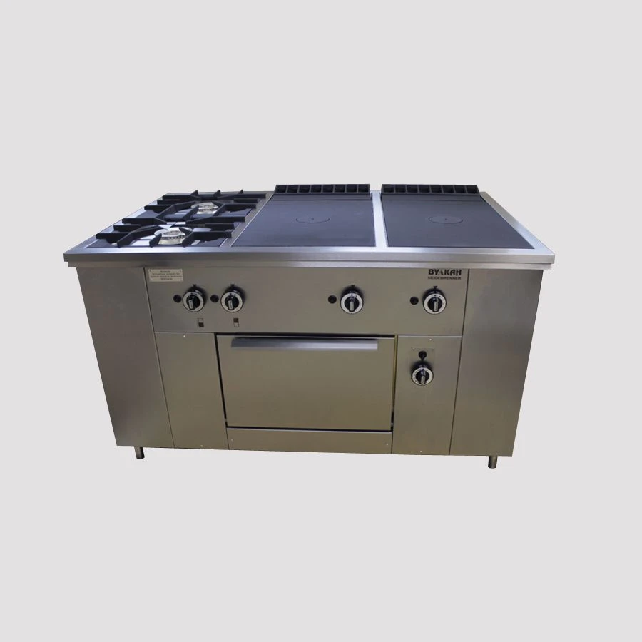 Gas cooker PRG-IIA-6-2 DS "Maxi"