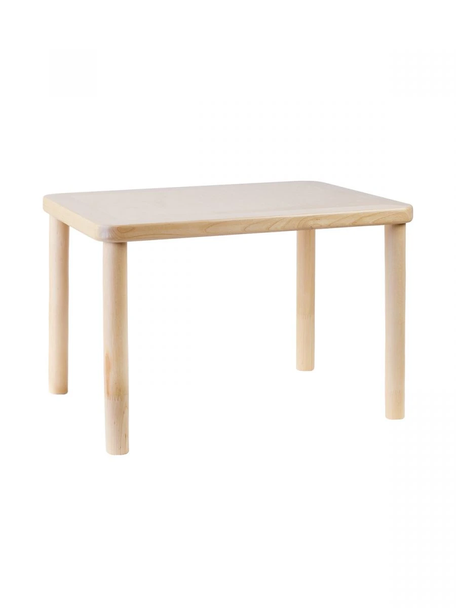 Rectangular children's table 520 / natural wood