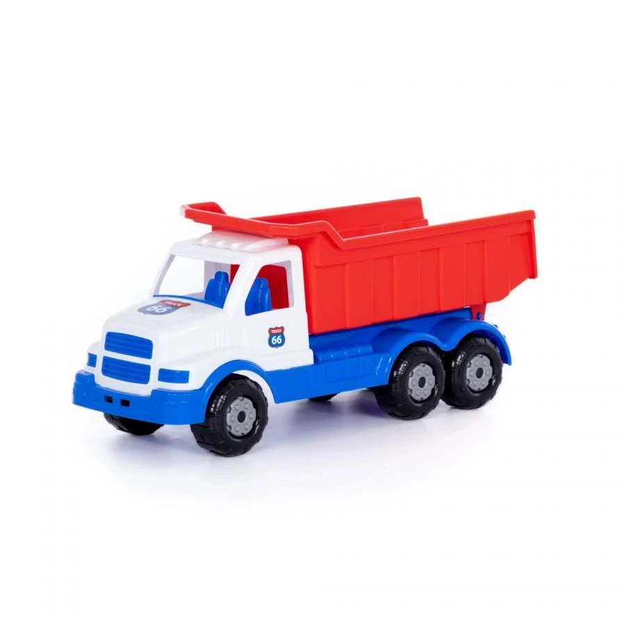 "Stalker", dump truck (white-blue), article number 90386