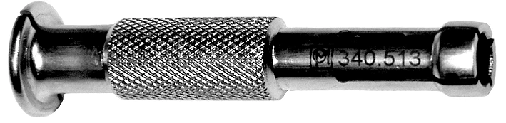 Clamp for screws with head diameter 8,0 mm, article 340.013.