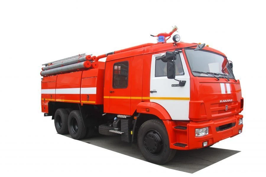 Foam extinguishing fire fighting vehicle APT 8,0-70 (65111), on chassis KAMAZ 65111-A5, 65111-50