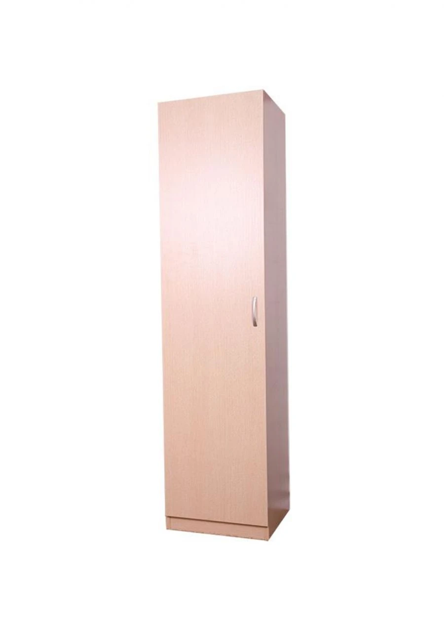 Wardrobe single-door cupboard with profile handle