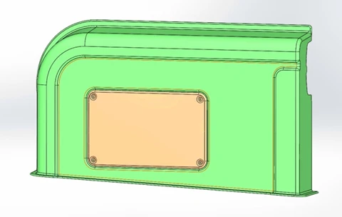Pipework cover 5299-351-8119019