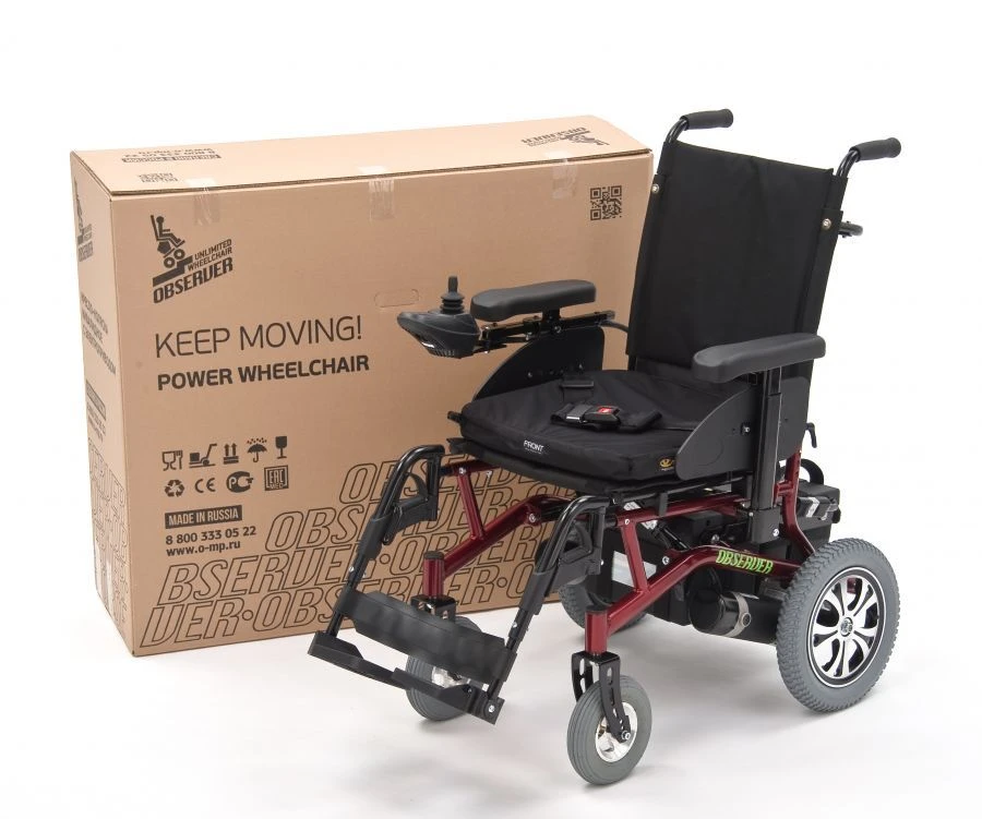 Electrically powered wheelchair wheelchair "OBSERVER standard"