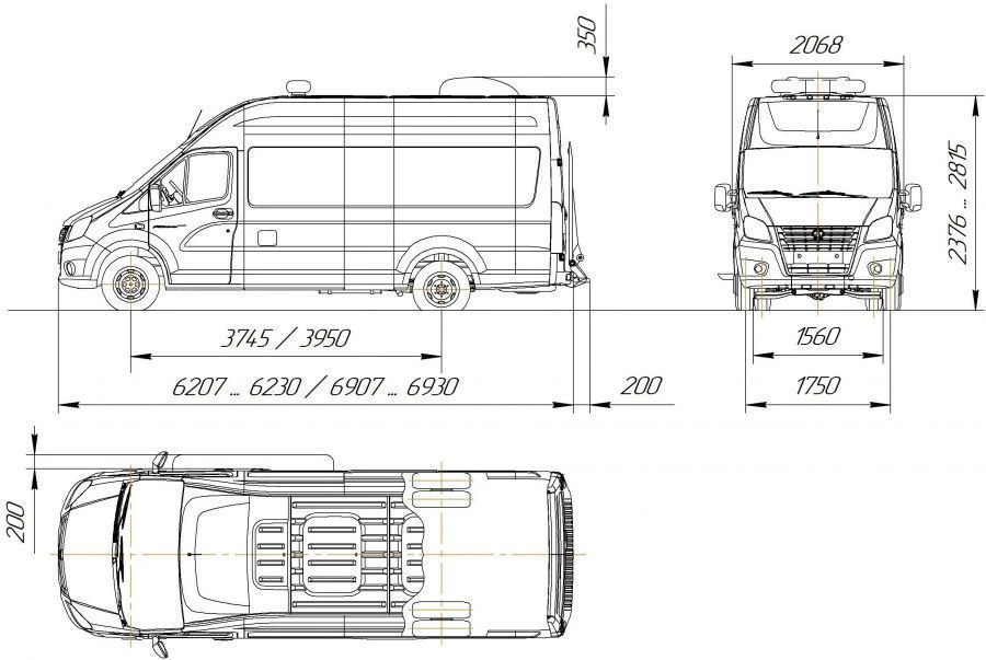Diesel-engined trucks with technically permissible maximum mass exceeding 3, 5 tonnes but not exceeding 12 tonnes type
