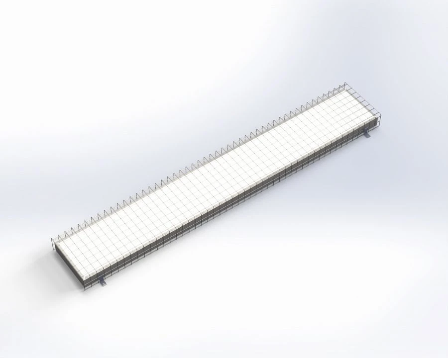 Stationary LED luminaires, "OPTOLUX" trademark, "Emerald - Sport" series