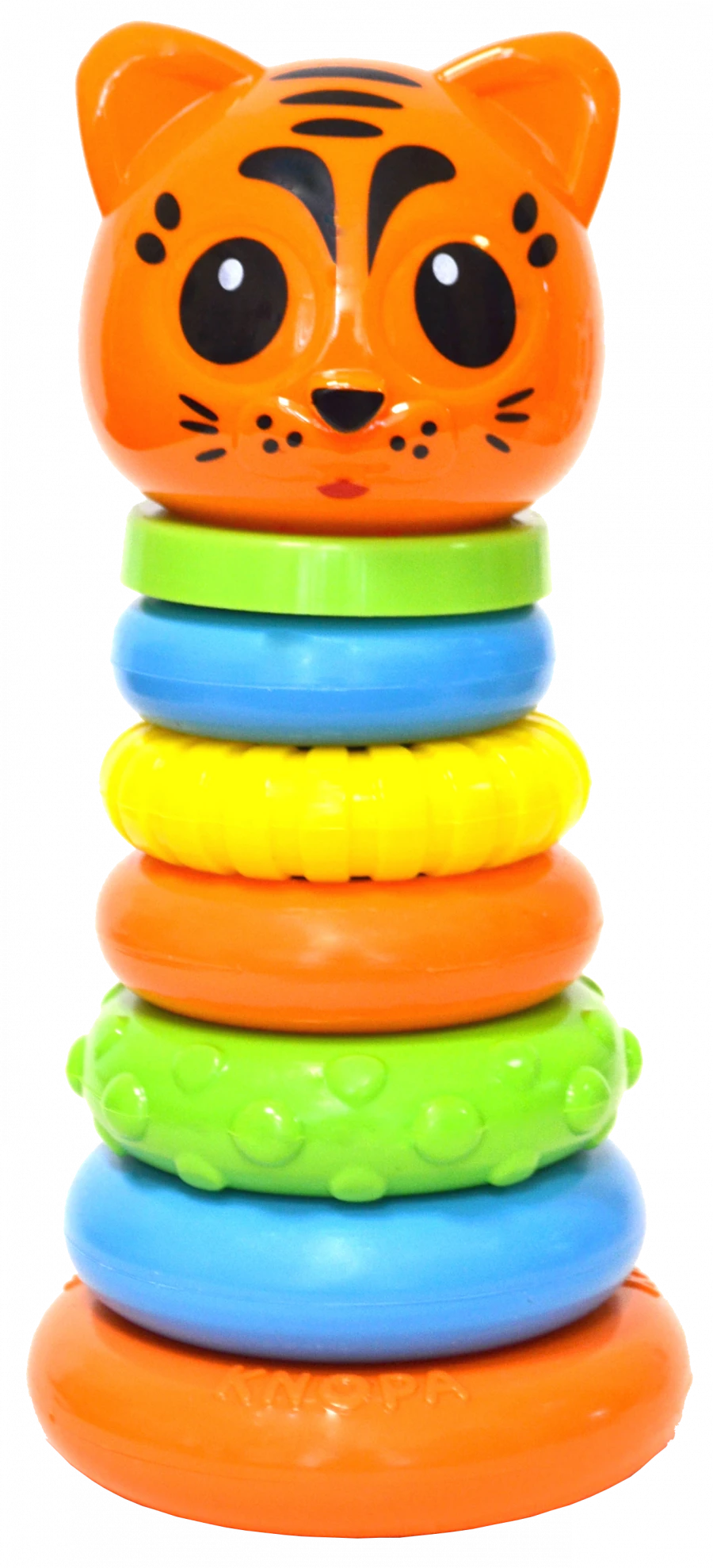 Pyramid "Tiger" 26 cm 6 rings KNOPA 1/5