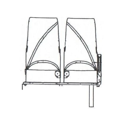 Passenger seat PS-05.6800010-05.31.2K02