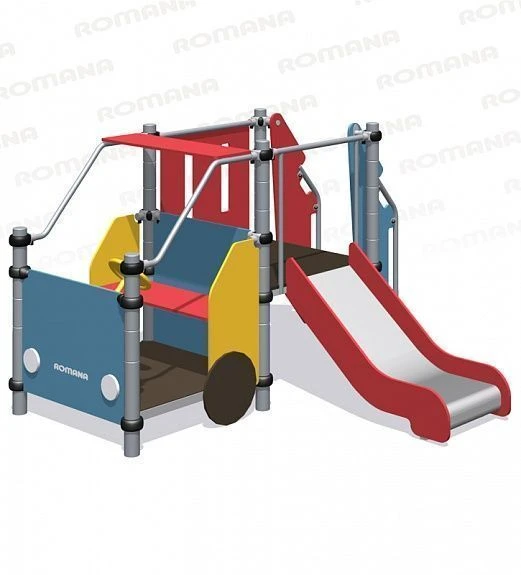 Children's play complex "Car with slide" Romana 111.09.00