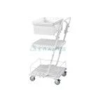 Medical polymer small tier table-cart "STMPm-01-"ELAT", var. 8 GIKS.942810.102 TU