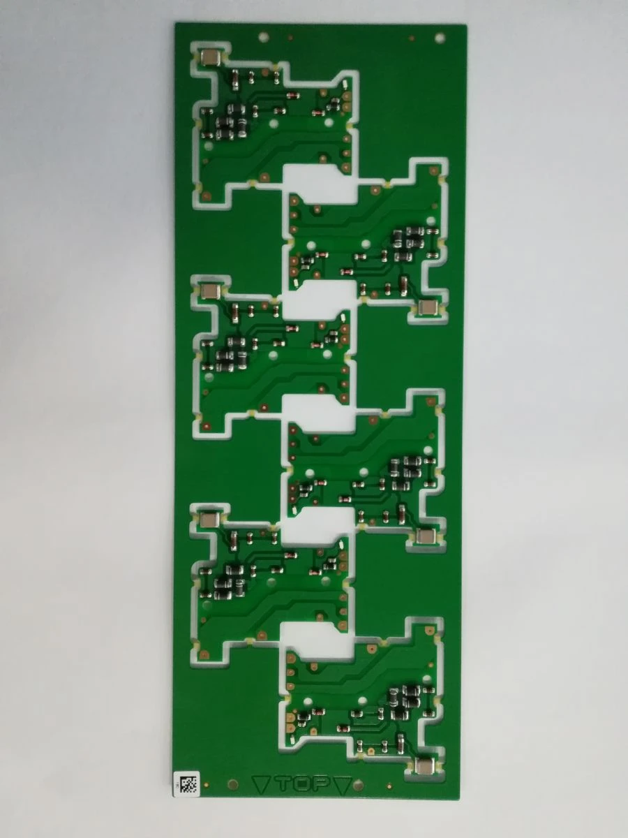 Printed circuit board of the PLC relay module [RDFM.687281.007].