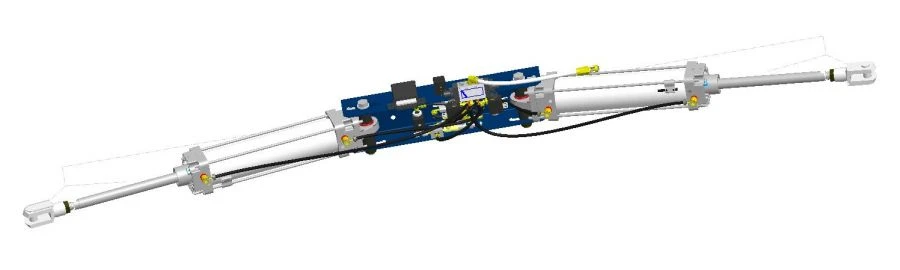 Vehicle door pneumatic actuator 40N3R63/210T1B001