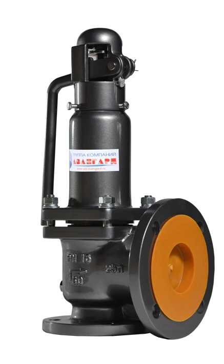 Spring loaded full lift safety valve, type KPP; DN 25-100; PN 16