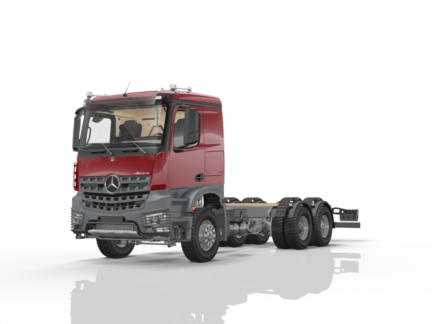 Mercedes-Benz Arocs 3348 A chassis with F1T cab