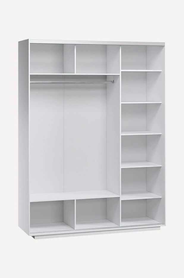Wooden three-piece cupboard