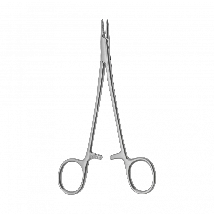 TD-05-120-16 Vascular needle holder, straight, 160mm