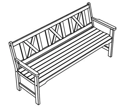 Bench, article no. 20803/1